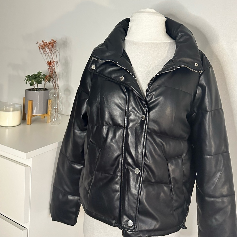 Vegan Leather Jacket
